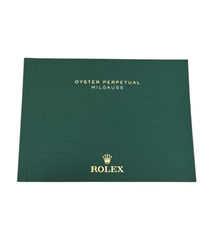 Rolex Milgauss Booklet, 2012, English