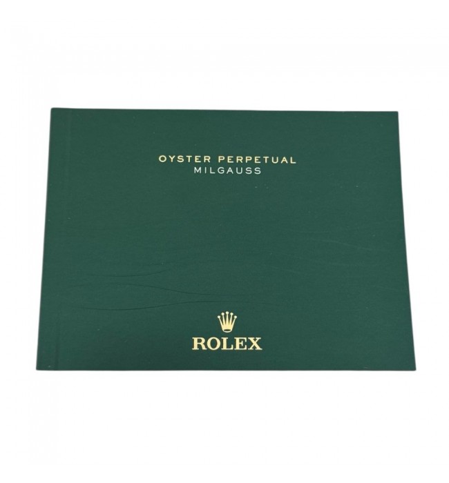 Rolex Milgauss Booklet, 2012, English