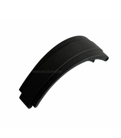 Rolex OysterFlex black rubber strap short side size 20 mm fit for 116515, 116519, 116518, 116500, 126500, 116610, 116710