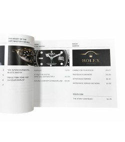 Rolex GMT-Master Booklet, 2013, English