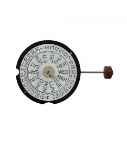 Ronda 507 10 1/2''' quartz movement with date on 3 o'clock SC-DD(3) and month