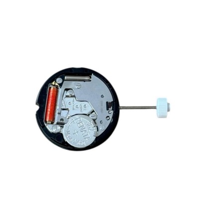 Ronda 585 quartz movement 8 3/4''' with date indication on 6 o'clock