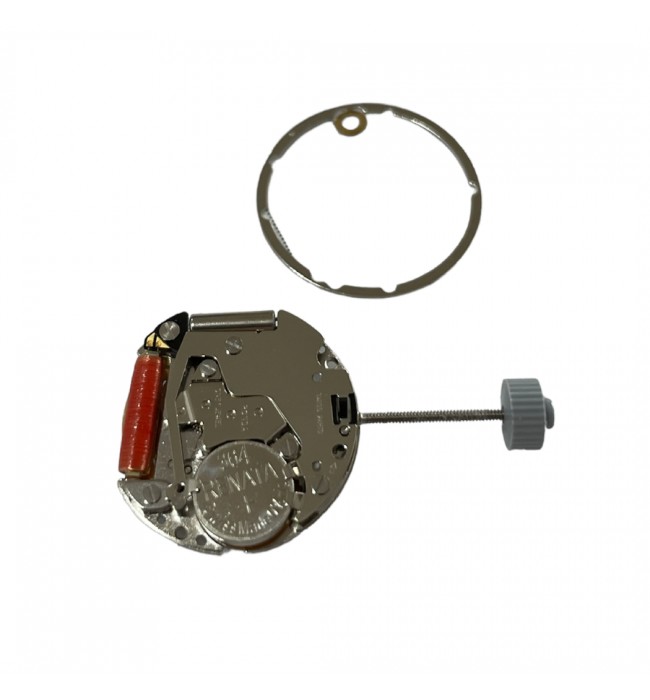 Ronda 775 7 3/4 quartz movement with date on 6 o'clock SC-D(6)