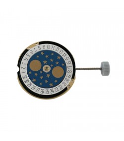 Ronda 788 8 3/4 quartz movement with date on 6 o'clock and Moon Phase SC-D(6)-MD(12)