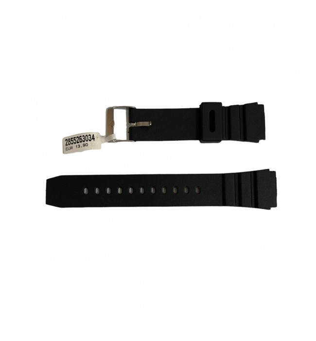 Rubber diver watch strap without table 22/25 mm