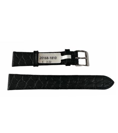 Samantha Crocodile leather strap for watches 18 mm Croco pattern