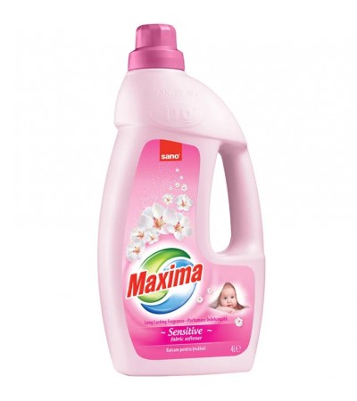 SANO Maxima Sensitive Fabric Softener, 4L