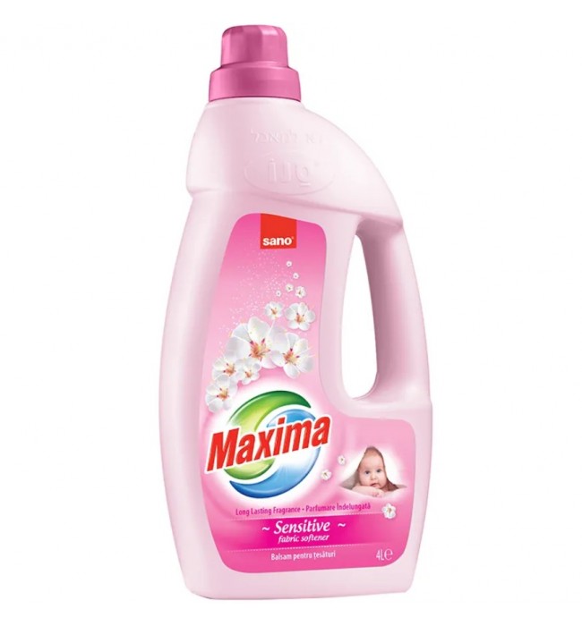 SANO Maxima Sensitive Fabric Softener, 4L