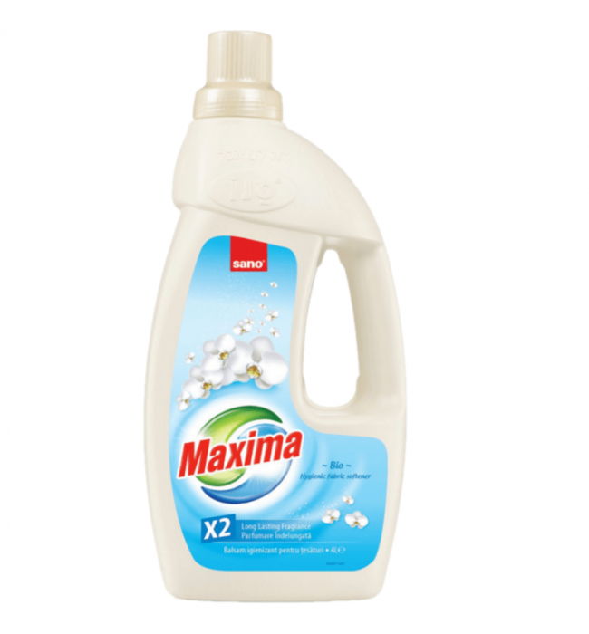 SANO Maxima Bio Fabric Softener, 4L