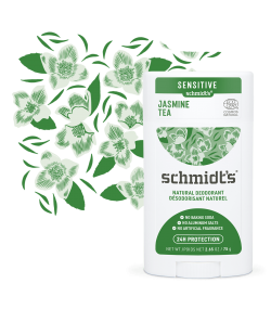 Schmidt's Naturals Sensitive Skin Deodorant Stick - Jasmine Tea