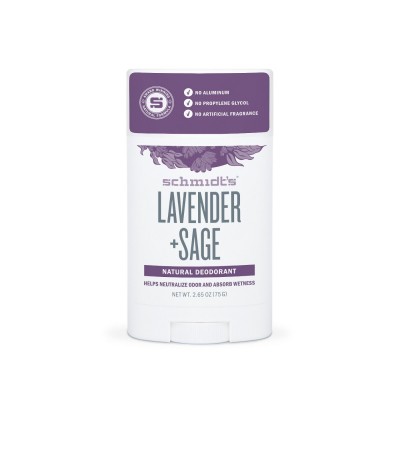 Schmidt’s Lavender Sage Natural Deodorant 75gr