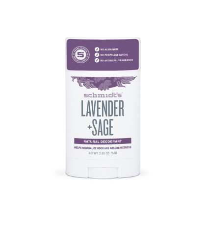 Schmidtβs Lavender Sage Natural Deodorant 75gr