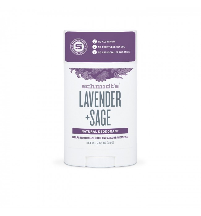 Schmidt’s Lavender Sage Natural Deodorant 75gr