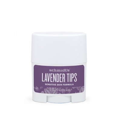Schmidt's Lavender Tips Deodorant Travel Size 19.8g