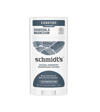 Schmidt's Natural Deodorant - Charcoal + Magnesium 2.65 Oz 75g