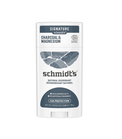 Schmidt's Natural Deodorant - Charcoal + Magnesium 2.65 Oz 75g