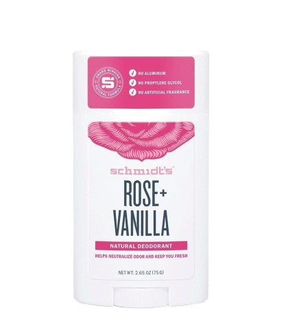Schmidt's Naturals Deodorant Stick - Rose Vanilla