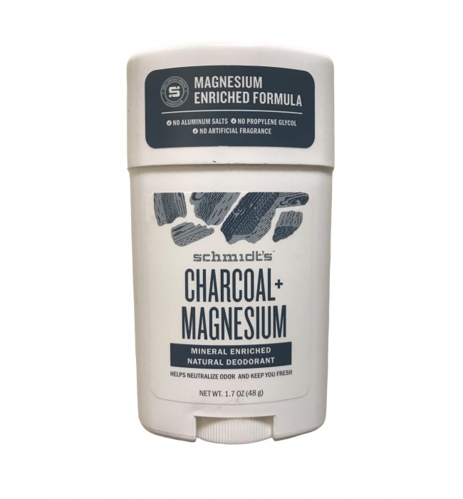 Schmidt's Naturals Charcoal Magnesium Deodorant Stick