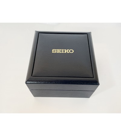 Seiko watch box with guarantee instructions