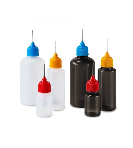 Set of 6 needle cap range for bottl ...