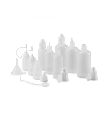 Set of 9 bottles, 5 - 50 ml, white  ...