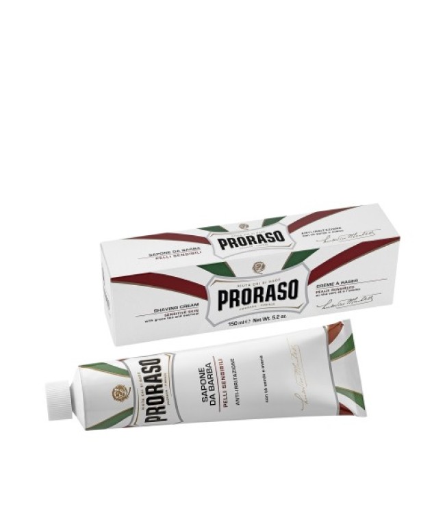 Proraso Shaving Soap in a Tube - White 150 ml