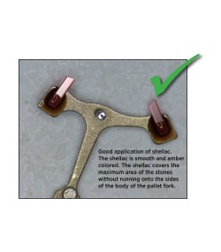 Shellac cement bars for watchmakers 10 g