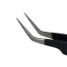 Извит пинцет Shinezy C10 с покритие, 120 мм