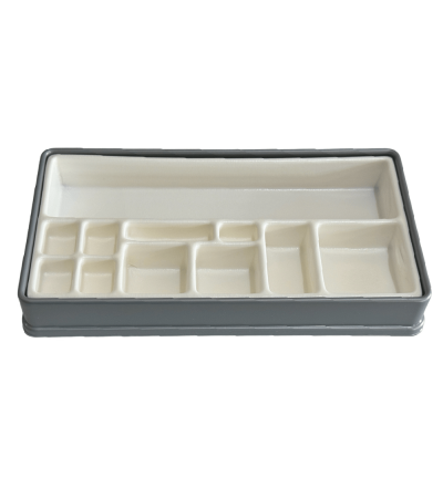 Shunting and transport boxes, optimal size of the compartments