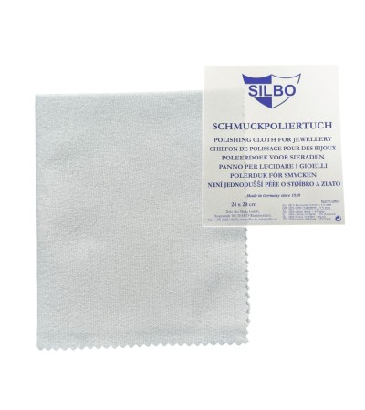 Silbo polishing cotton cloth for gold and silver jewellery