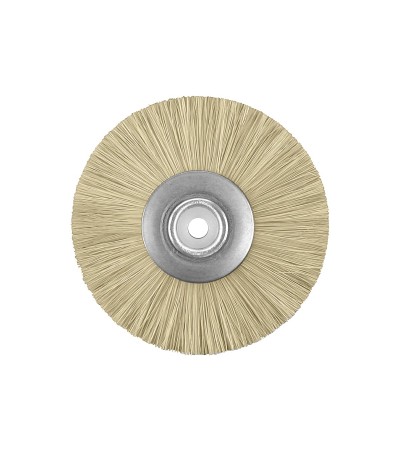 Slimline hard brush bristles, Ø 49 mm, chungking bristles with metal core