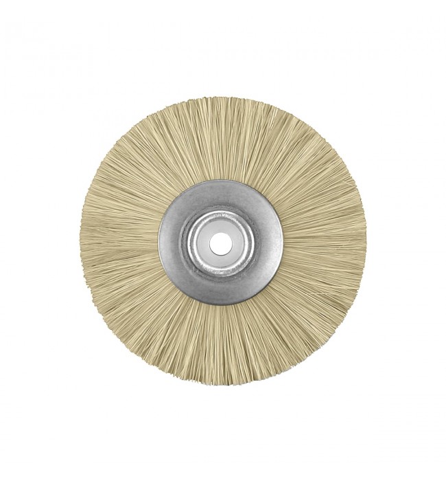 Slimline hard brush bristles, Ø 49 mm, chungking bristles with metal core