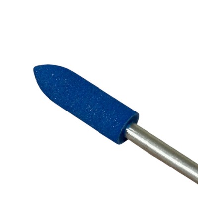 Small soft, flexible cylinder brush polish for silk mat glossy 5 x ​16 mm