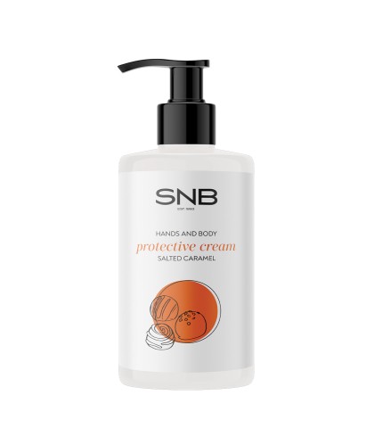 SNB Professional Protective Hands and Body Cream Winter, Salted Caramel 250 ml