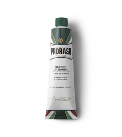 Proraso Shaving Soap in a Tube - Green 150 ml