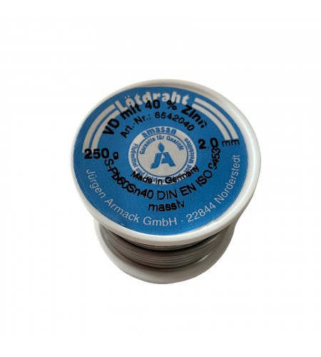 Solid wire 2mm tinol 250gr