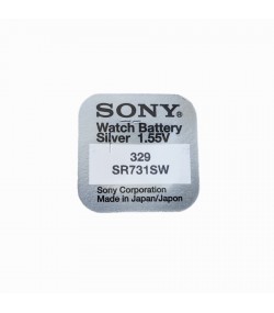 Sony 329 batteries for quartz watches with silver oxides 1.55 volts