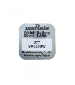 Sony/Murata 377 silver oxide quartz watch batteries 1.55 volts