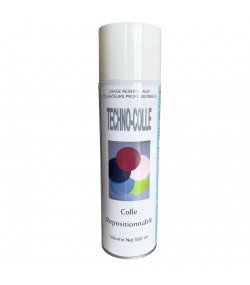 Spray adhesive TECNO-COLLE for emery paper on lapping-wheels 500 ml