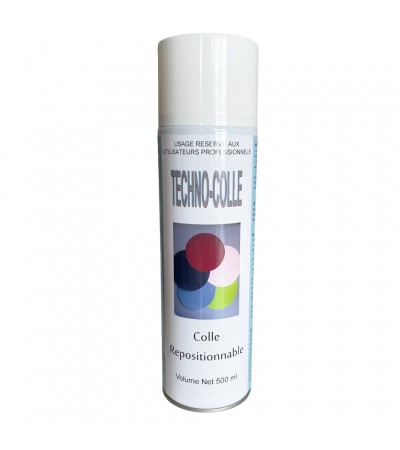 Spray adhesive TECNO-COLLE for emery paper on lapping-wheels 500 ml