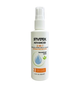 Studex Advanced 2 in 1 piercing aftercare and cleanser, 3.4 oz