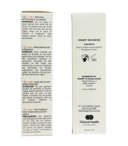 Studex Advanced 2 in 1 piercing aftercare and cleanser, 3.4 oz