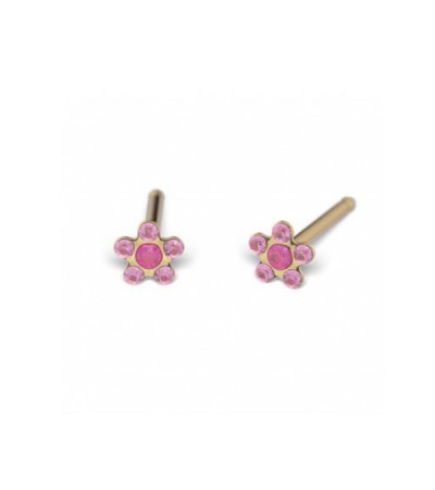 Studex Daisy rosé earrings ear-studs 7581-6023