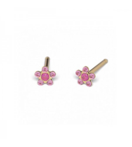 Studex Daisy rosé earrings ear-stud ...
