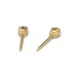 Studex Gold-Plated Baby Tiffany with cubic zircon Earrings, 3mm, 7511-0100