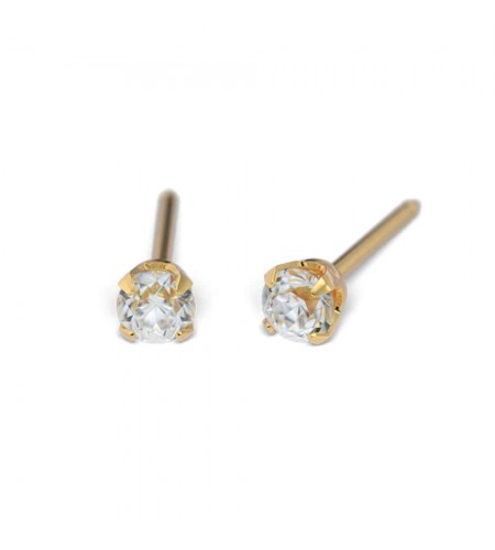 Studex Gold-Plated Baby Tiffany wit ...