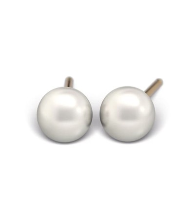 Studex Gold-Plated Earrings with Pearl, 5mm 7521-0675