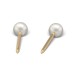 Studex Gold-Plated Earrings with White Pearl, 3mm 7531-0673