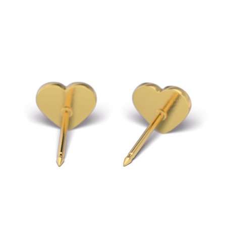 Studex Gold-Plated Heart - Glitter  ...