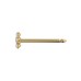 Studex Gold-Plated October Rose Flower Earrings, 3mm 7581-6510